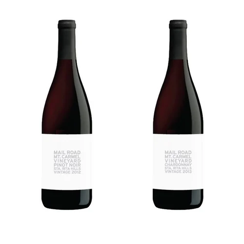 2 Bottles of Wine from Mail Road Mt. Carmel Vineyard Image