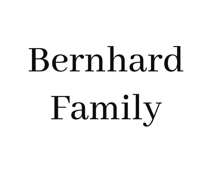 Bernhard Family