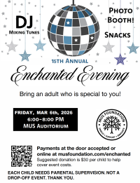 15th Annual MUSF Enchanted Evening