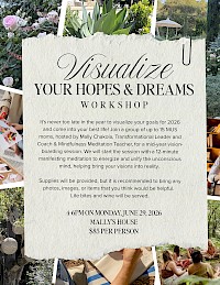 Meditation, Vision Boarding, Lite Bites & Wine