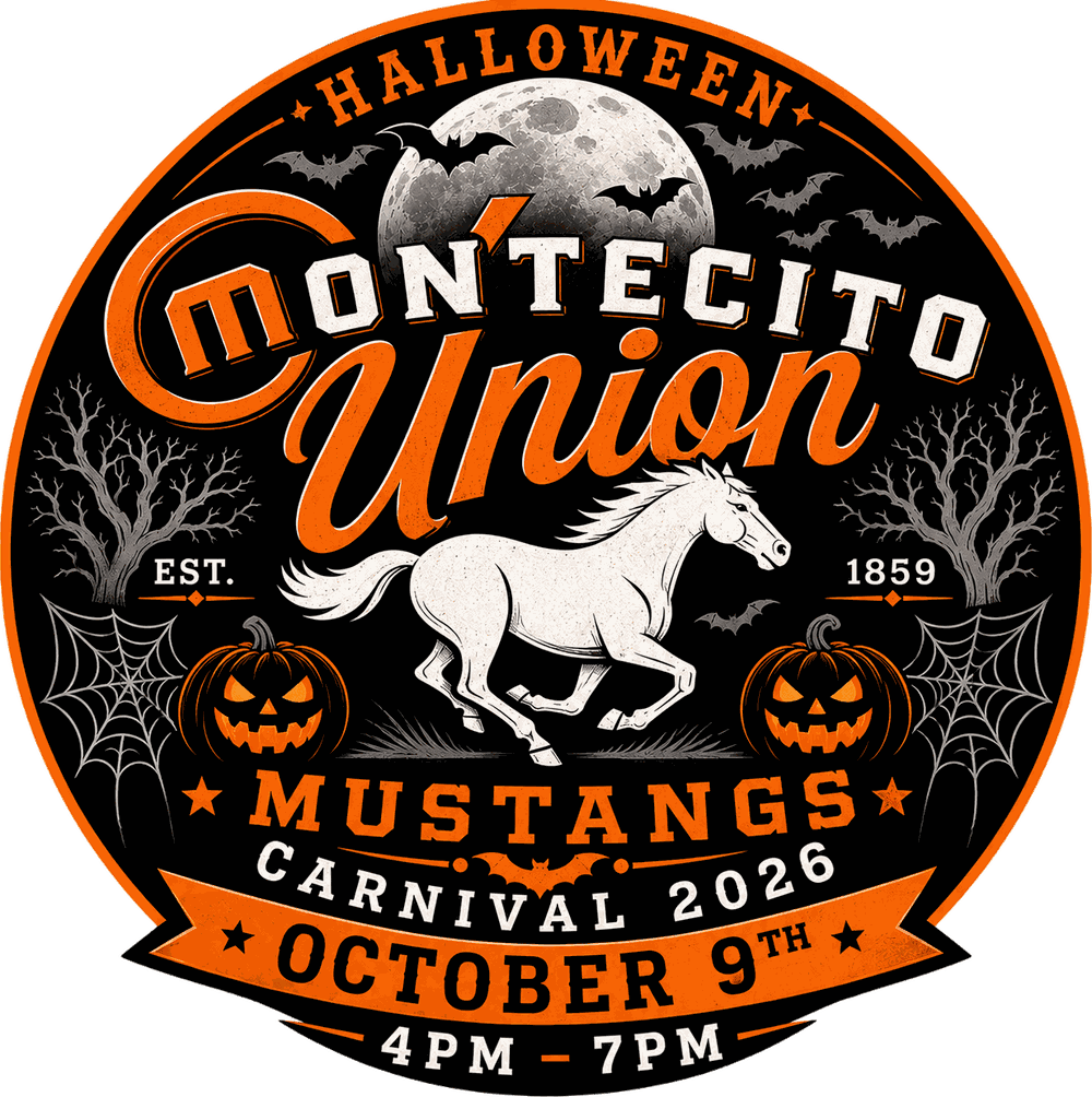 Montecito Union Mustangs Halloween Carnival 2026 &mdash; October 9th, 4PM to 7PM
