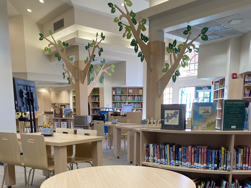 The renovated MUS library